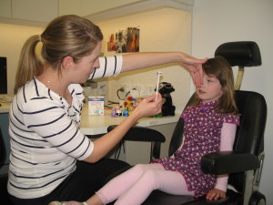 Orthoptists perform screening tests prior to seeing the ophthalmologist